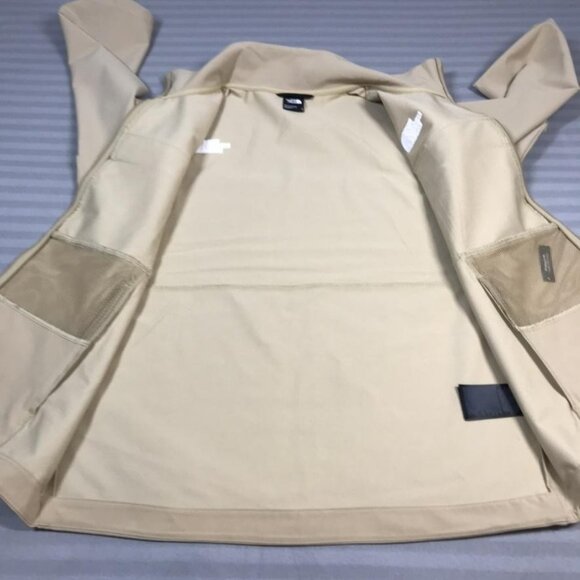 The North Face Jacket Mens Medium Khaki Willow Stretch Full Zip Pockets - Picture 5 of 13